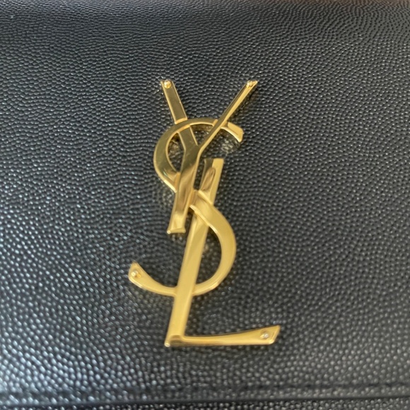 YSL *Authentic* Kate Medium Black with Gold Hardware. Full set. - Picture 2 of 10